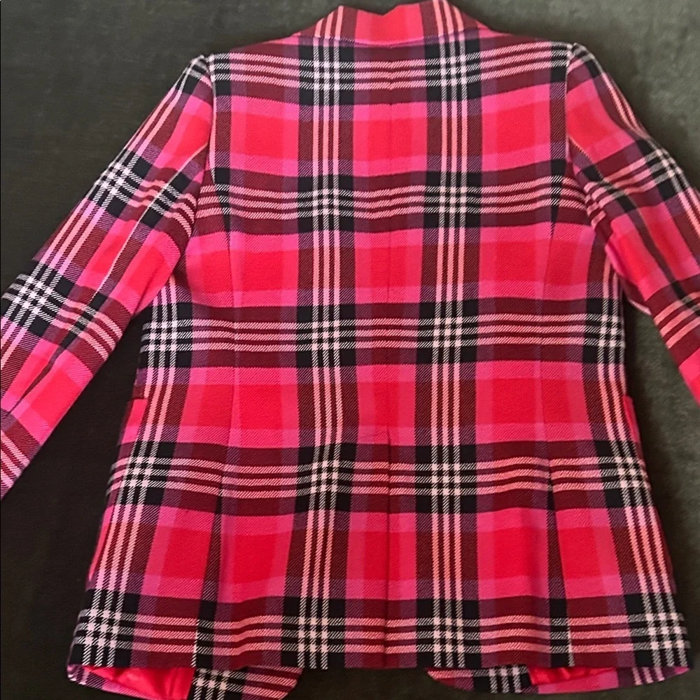 Kate Spade Plaid Blazer